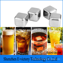 Whisky Stone Rocks Stainless Steel Whisky Cube Gift Ice Cube From Factory